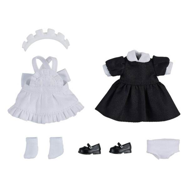Original Character Accesorios para las Figuras Nendoroid Doll Outfit Set: Maid Outfit Mini (Black) - Collector4U