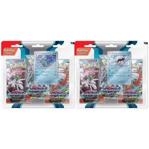 Pokémon TCG KP04 Karmesin&Purpur Paradoxrift Pack de 3 Sobres *Edición Alemán* - Collector4U