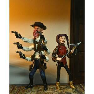 Puppet Master Pack de 2 Figuras Ultimate Six-Shooter & Jester 18 cm - Collector4U