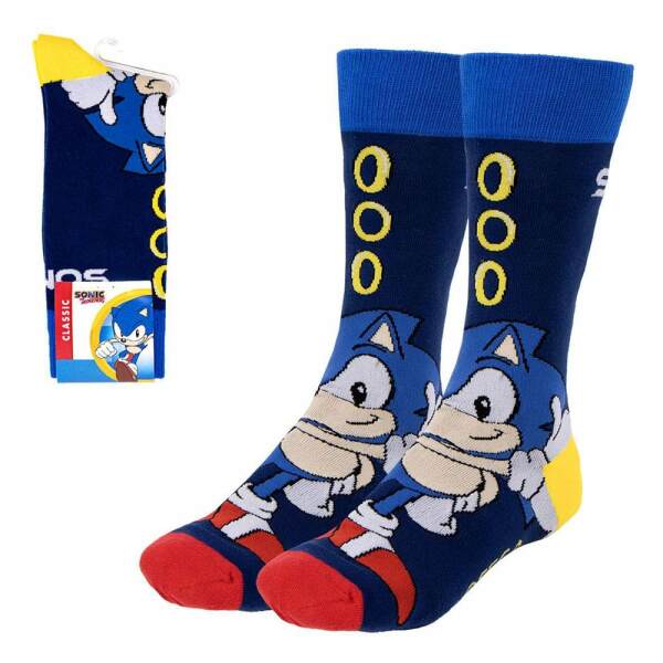 Sonic the Hedgehog calcetines Sonic Thumbs Up Surtido (6) - Collector4U