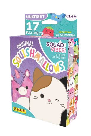 Squishmallows: Squad Vibes Sticker Collection Eco-Blister *Edición Alemán* - Collector4U