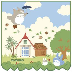 Studio Ghibli Mini Toalla Expositor Mi vecino Totoro Totoro in the Sky 25 x 25 cm - Collector4U