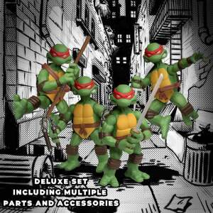 Teenage Mutant Ninja Turtles Figuras Teenage Mutant Ninja Turtles Deluxe Set 8 Cm
