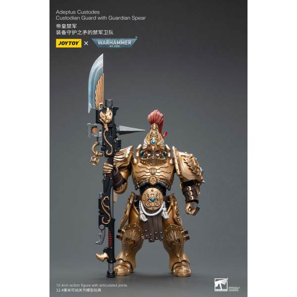Warhammer 40k Figura 1/18 Adeptus Custodes Custodian Guard with Guardian Spear - Collector4U