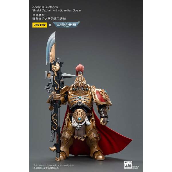 Warhammer 40k Figura 1/18 Adeptus Custodes Shield Captain with Guardian Spear - Collector4U