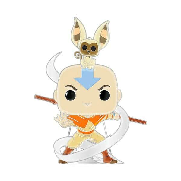 Avatar: la leyenda de Aang Loungefly POP! Pin Chapa esmaltada Aang 10 cm