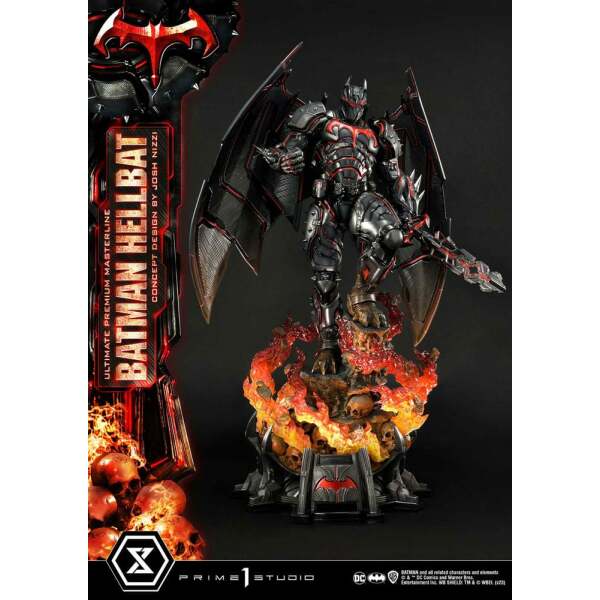 Batman Estatua Ultimate Premium Masterline Series Hellbat Concept Design By Josh Nizzi Regular Version 76 Cm