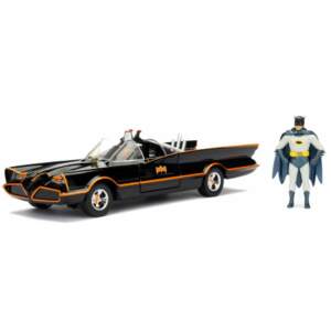 DC Comics Vehículo 1/24 Batman 1966 Classic Batmobile - Collector4U