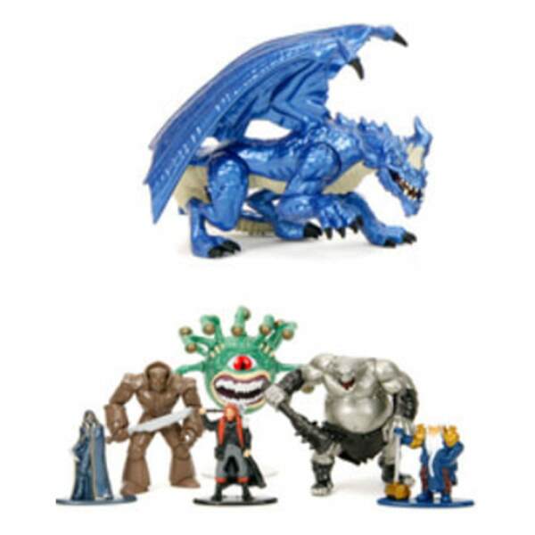 Dungeons & Dragons Pack de 7 Figuras Nano Metalfigs Diecast 4 - 10 cm - Collector4U