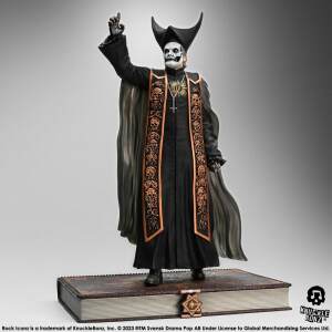 Ghost Estatua Rock Iconz 1/9 Papa Emeritus IV (Black Robes) 22 cm - Collector4U