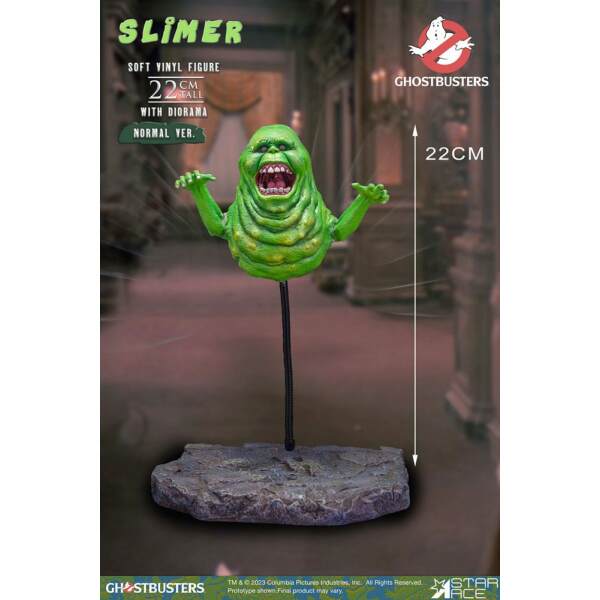Ghostbusters Estatua 1/8 Slimer Normal Version 22 cm