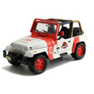 Jurassic World Vehículo 1/24 1992 Jeep Wrangler - Collector4U