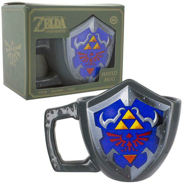 Legend of Zelda Taza Hylian Shield 11 cm - Collector4U