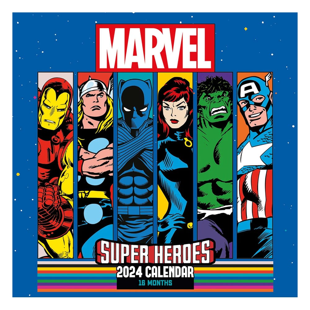 Marvel Calendario 2024 Super Heroes