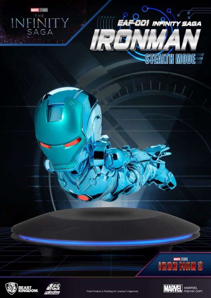 Marvel Figura Mini Egg Attack The Infinity Saga Ironman Stealth Mode 16 cm - Collector4U