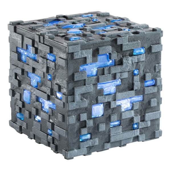 Minecraft Réplica Illuminating Diamond Ore Cube 10 cm - Collector4U