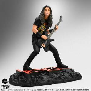 Slayer Estatua Rock Iconz 1/9 Tom Araya II 22 cm - Collector4U