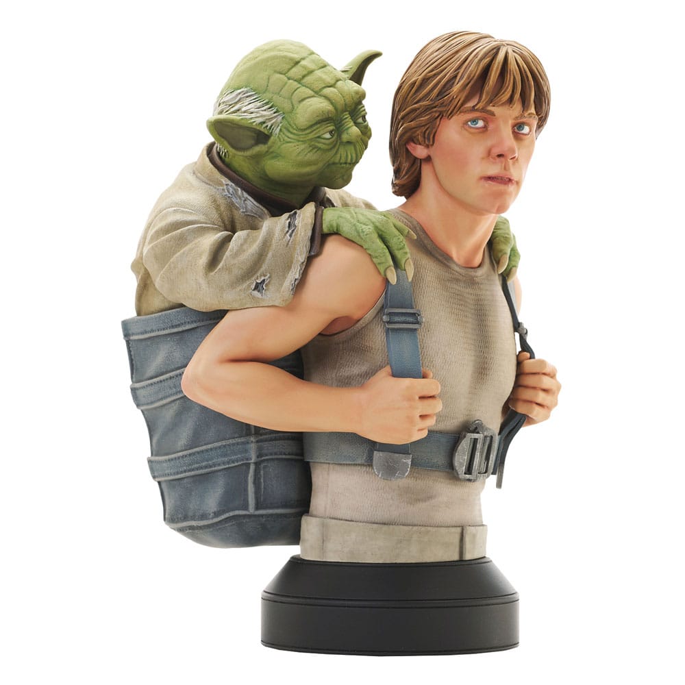 Star Wars Episode V Busto 1/6 Luke with Yoda 15 cm