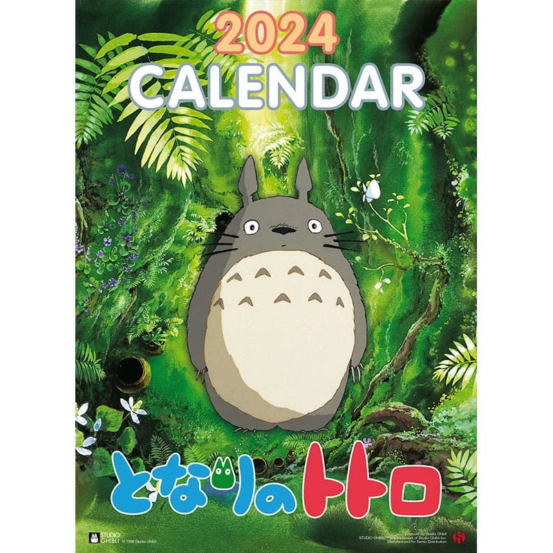 Studio Ghibli Calendario 2024 *Edición Inglés*