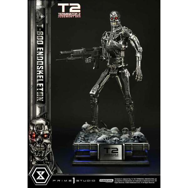 Terminator 2 Estatua Museum Masterline Series 1/3 Judgment Day T800 Endoskeleton 74 cm - Collector4U