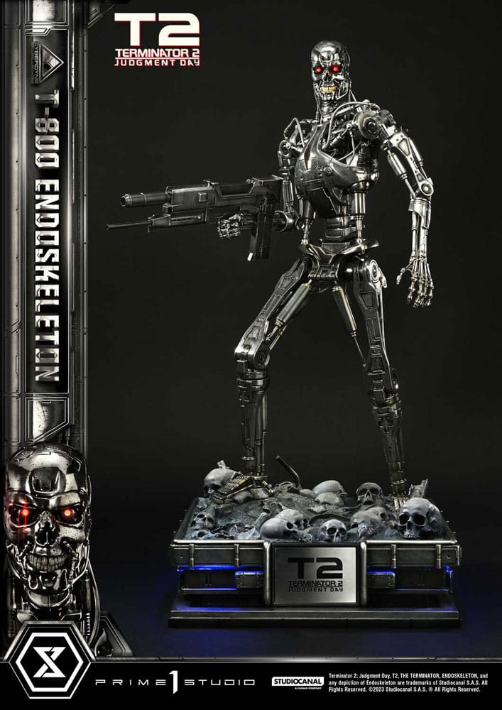 Terminator 2 Estatua Museum Masterline Series 1/3 Judgment Day T800 Endoskeleton 74 cm - Collector4U