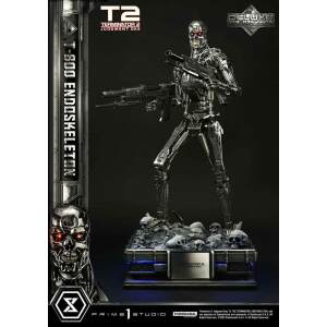 Terminator 2 Estatua Museum Masterline Series 1/3 Judgment Day T800 Endoskeleton Deluxe Bonus Version 74 cm - Collector4U