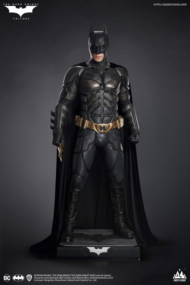 The Dark Knight Estatua tamaño real Batman Premium Edition 207 cm