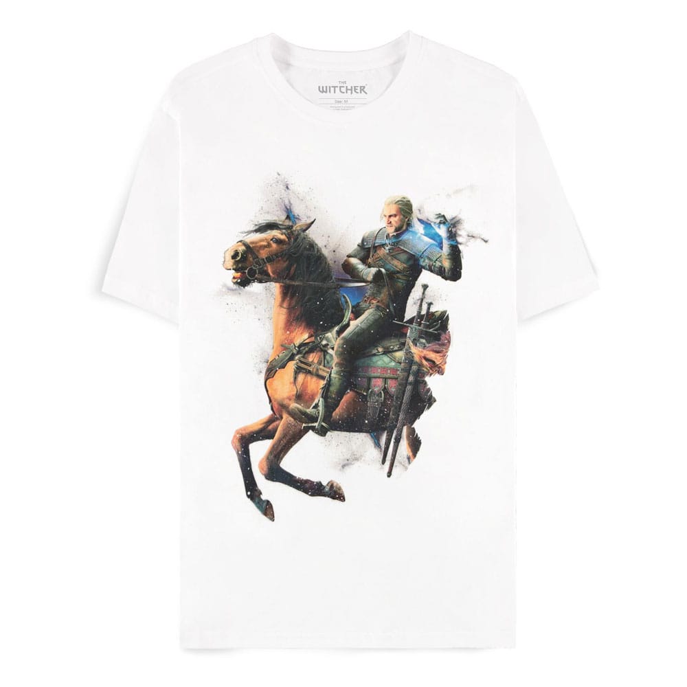 The Witcher Camiseta Attack with Horse talla M