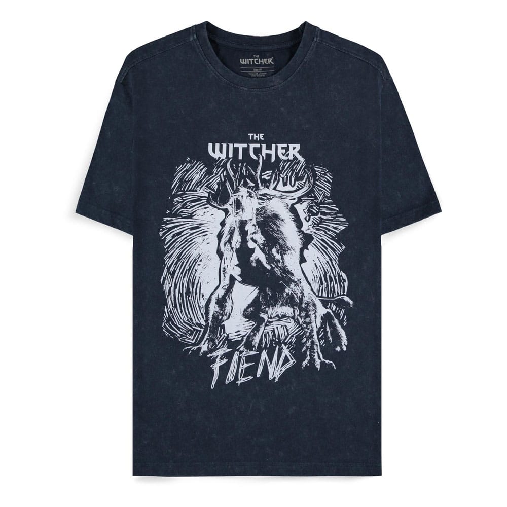The Witcher Camiseta Dark Blue Fiend talla L - Collector4U
