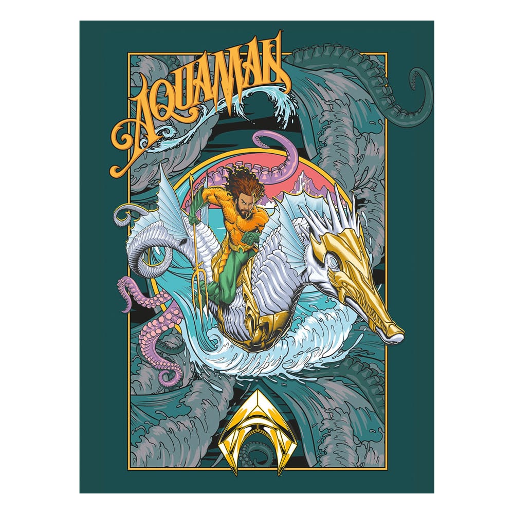 Aquaman and the lost Kingdom Póster de tela Epic Vintage 60 x 80 cm