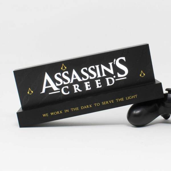 Assassin's Creed Lámpara LED Logo 22 cm