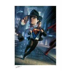 DC Comics Litografia Superman: Call To Action 46 x 61 cm - sin marco