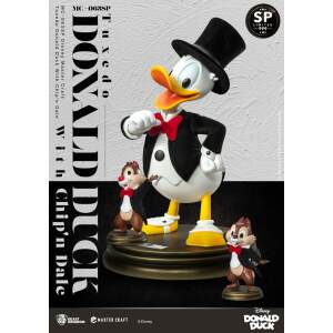 Disney 100th Estatua Master Craft Tuxedo Donald Duck (Chip'n und Dale) 40 cm