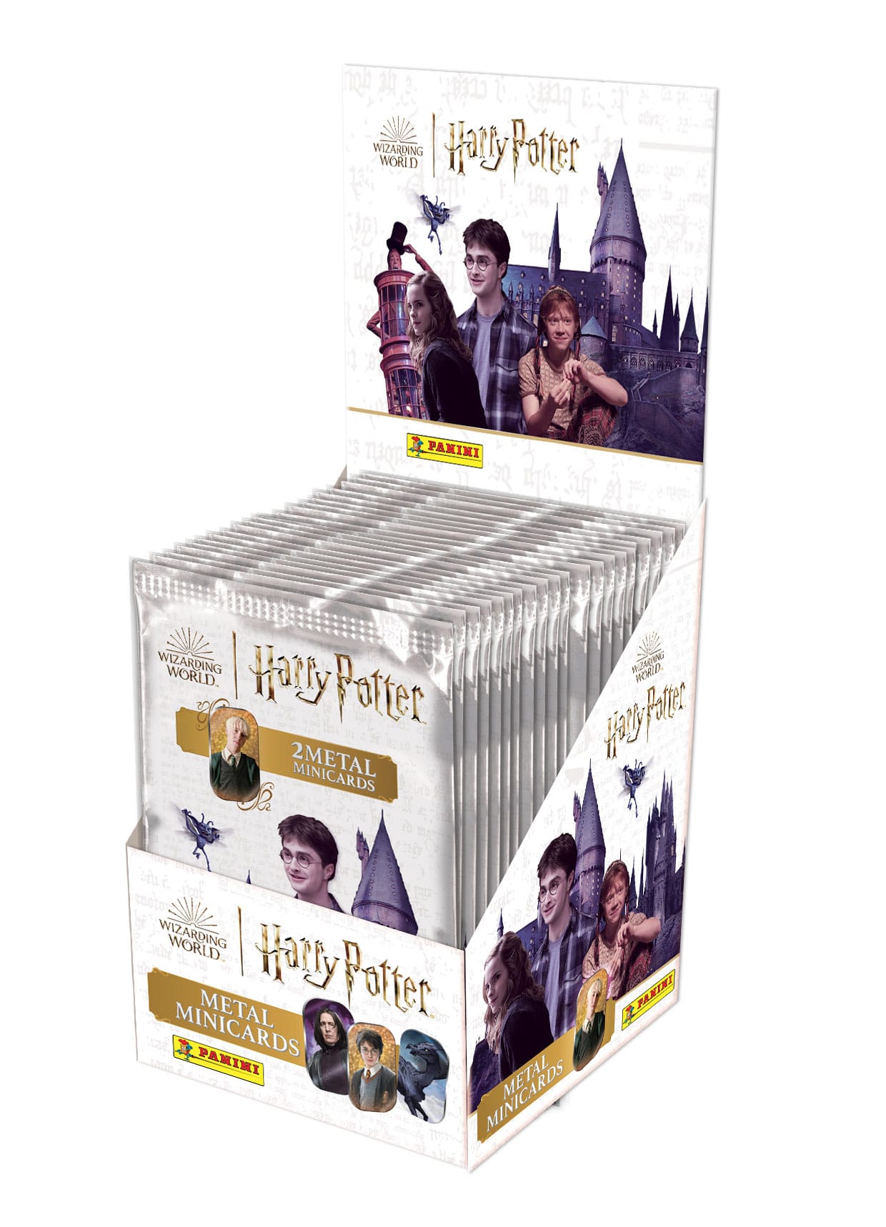 Harry Potter Minicartas metálicas Expositor (25)