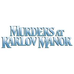 Magic the Gathering Murders at Karlov Manor Caja de Sobres de coleccionista (12) inglés