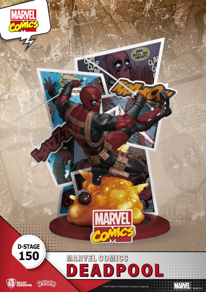 Marvel Diorama PVC D-Stage Deadpool 16 cm
