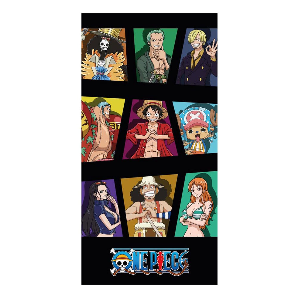 One Piece Premium Toalla Strawhat Crew 70 x 140 cm