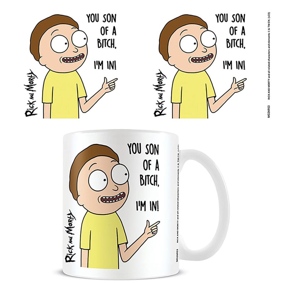 Rick and Morty Taza Son of a Bitch