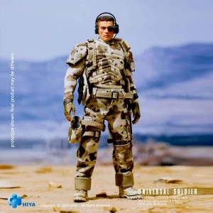 Universal Soldier Figura 1/12 Exquisite Super Series Luc Deveraux 16 cm
