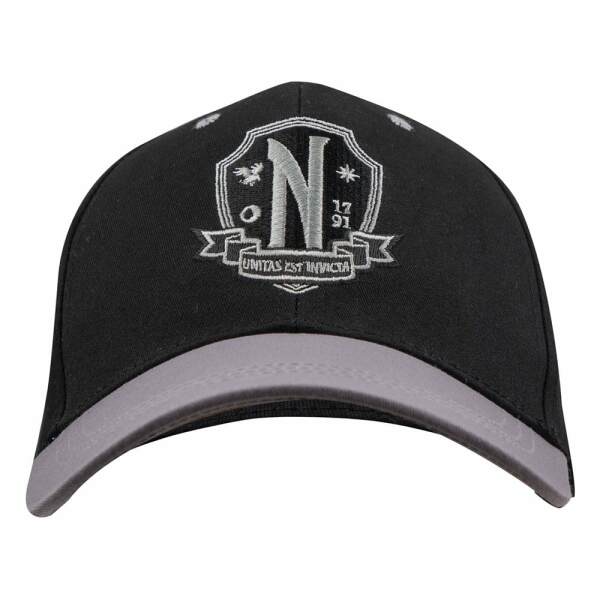 Wednesday Gorra Béisbol Nevermore Academy Black