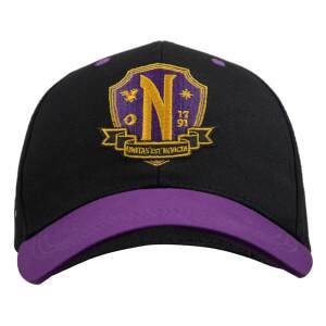 Wednesday Gorra Béisbol Nevermore Academy Purple