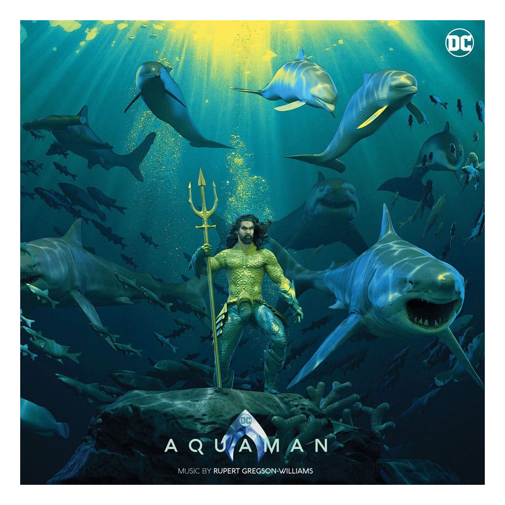 Aquaman Original Motion Picture Soundtrack by Rupert Gregson-Williams Deluxe Edition Vinilo 3xLP