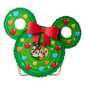 Disney By Loungefly Bandolera Chip And Dale Figurak Wreath