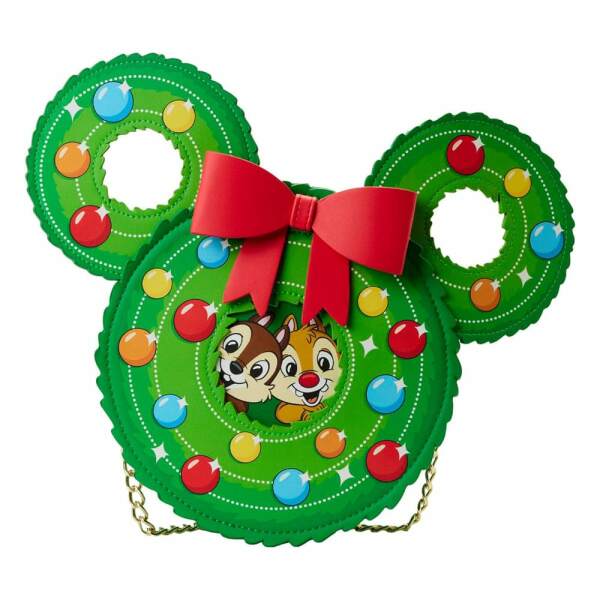 Disney By Loungefly Bandolera Chip And Dale Figurak Wreath