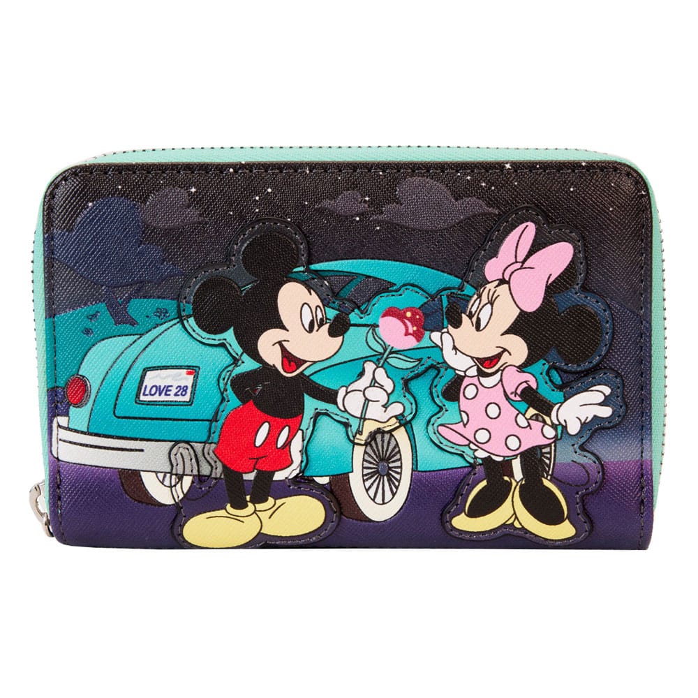 Disney by Loungefly Monedero Mickey & Minnie Date Night Drive-In