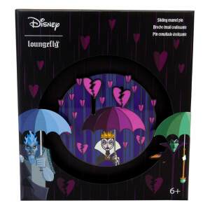 Disney By Loungefly Sliding Enamel Pin Chapa Esmaltada Villains Curse Your Hearts Limited Edition 8