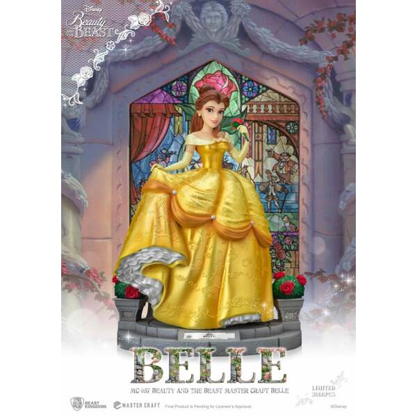 Disney Estatua Master Craft La Bella Y La Bestia Bella 39 Cm