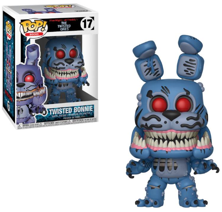 Five Nights At Freddy The Twisted Ones Pop Books Vinyl Figura Twisted Bonnie 9 Cm