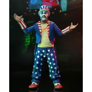 House Of 1000 Corpses Figura Captain Spaulding Tailcoat 20th Anniversary 18 Cm