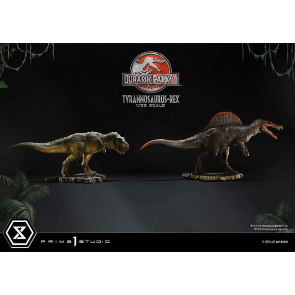 Jurassic Park Iii Estatua Prime Collectibles 1 38 T Rex 17 Cm